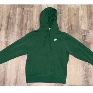 Nike Men's Green Pullover Hoodie Sweatshirt Size Small